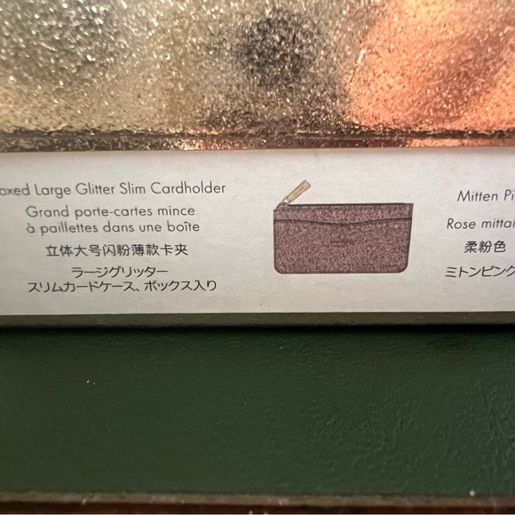 Kate Spade glitter, pink clutch/wallet… Brand new with tags - Picture 5 of 7